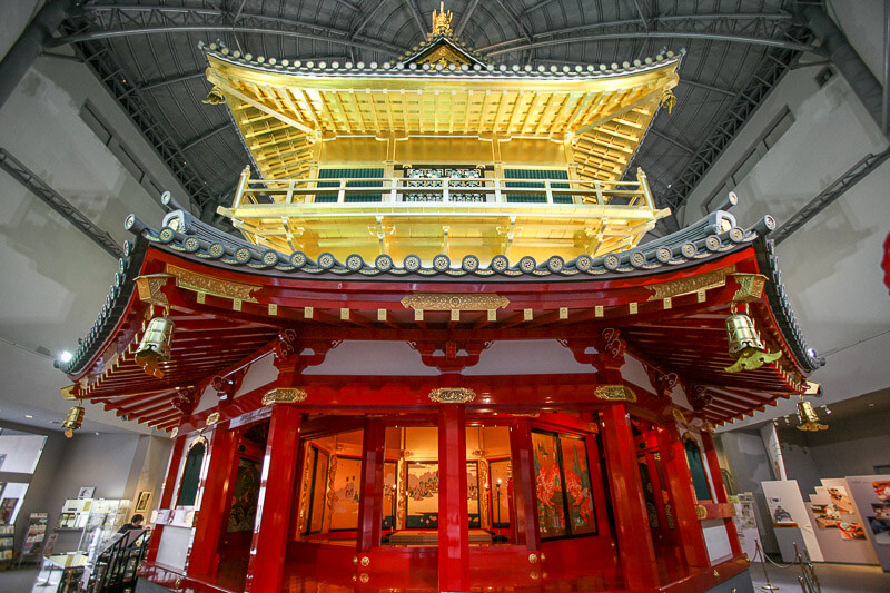 Azuchi Castle Otemichi stone steps ascending the hill