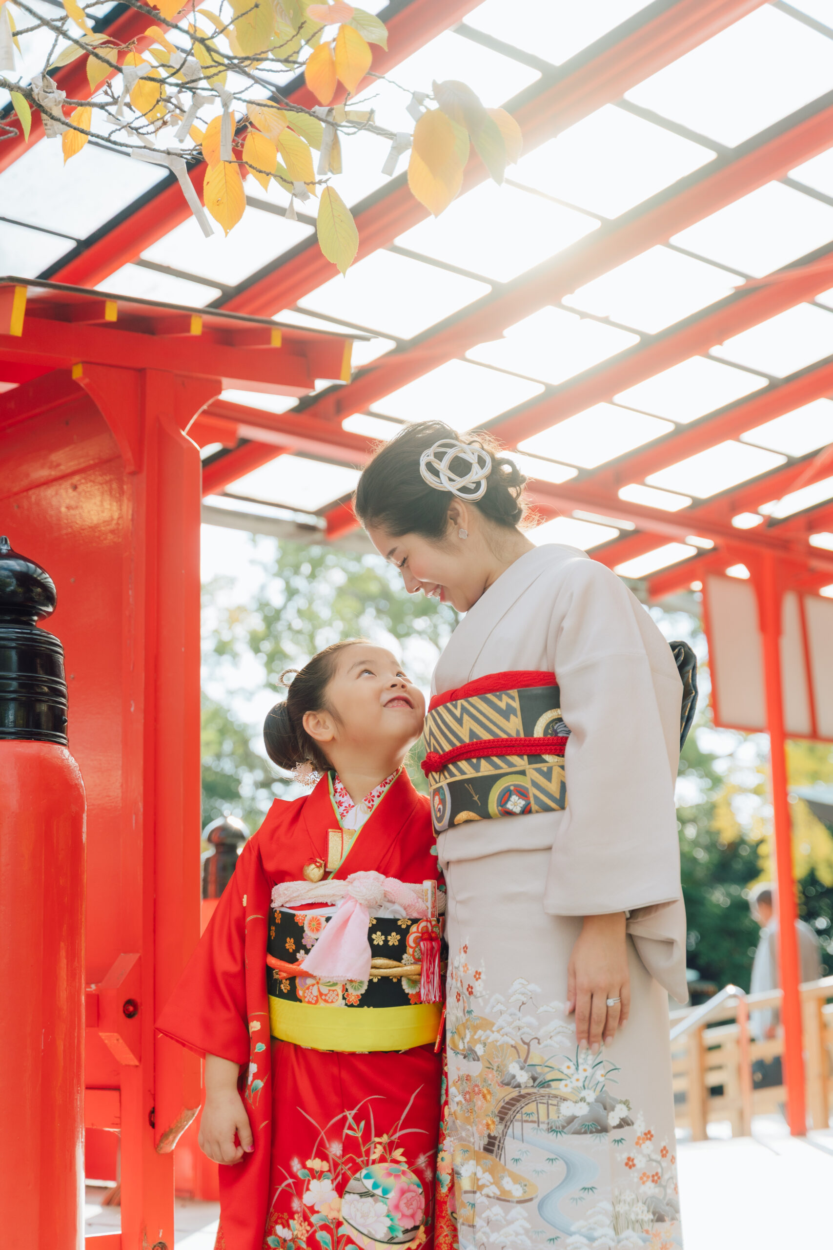 Street corner in Gion, kimono mood