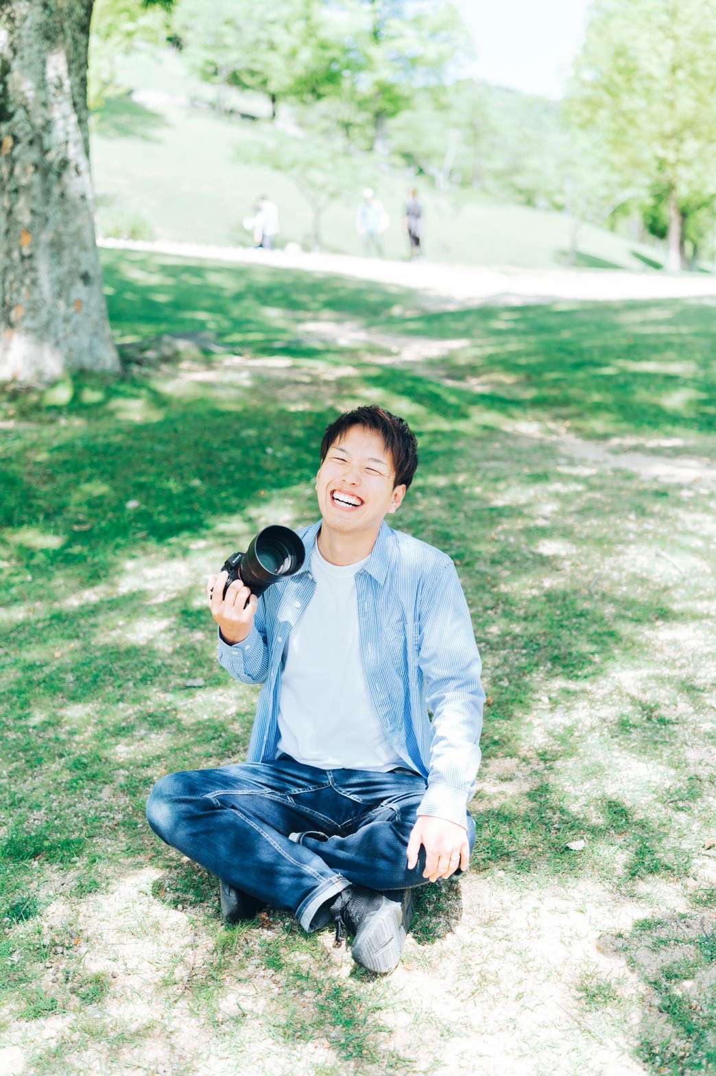 Portrait of photographer Sukemaru, friendly and natural style