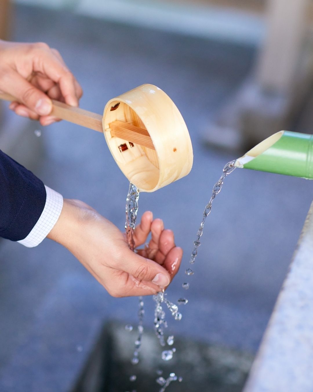 Night hatsumode in Kansai