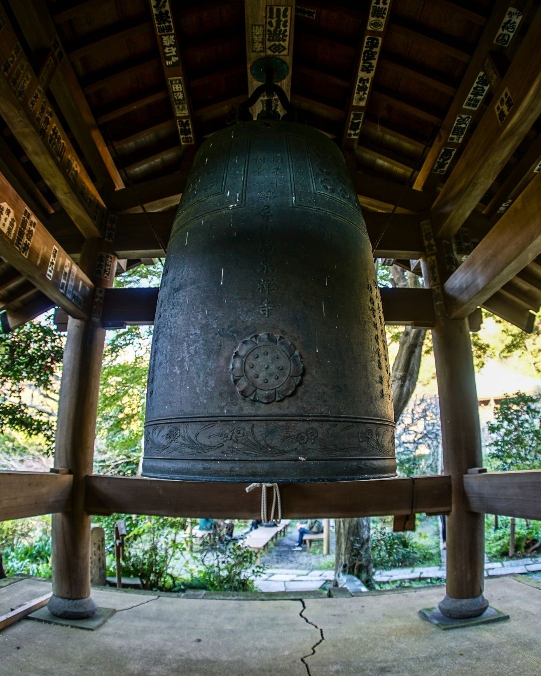 Shrine gate at New Year